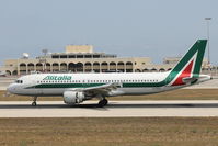 EI-DTG @ LMML - A320 EI-DTG Alitalia - by Raymond Zammit