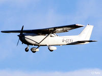 G-CCTT @ EGPD - Sunset landing at Aberdeen EGPD - by Clive Pattle