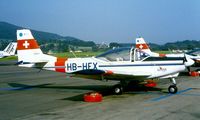 HB-HFX @ LSZB - FFA AS.202/15-1 Bravo [124] Bern-Belp~HB 12/08/1997 - by Ray Barber
