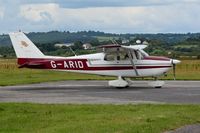 G-ARID @ EGFP - Visiting Cessna Skyhawk. Previously registered N7709X. - by Roger Winser