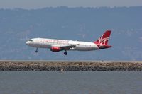 N639VA @ KSFO - Airbus A320 - by Mark Pasqualino