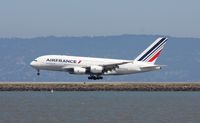 F-HPJD @ KSFO - Airbus A380-800 - by Mark Pasqualino