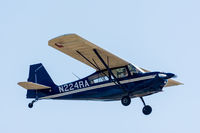 N224RA @ PAO - N224RA coming in for landing at Palo Alto airport - by ddebold