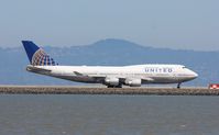 N175UA @ KSFO - Boeing 747-400 - by Mark Pasqualino