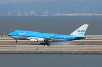 PH-BFY @ KSFO - Boeing 747-400 - by Mark Pasqualino