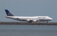 N177UA @ KSFO - Boeing 747-400 - by Mark Pasqualino