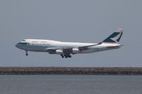 B-HOP @ KSFO - Boeing 747-400 - by Mark Pasqualino
