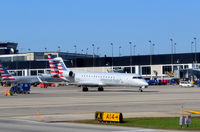 N508AE @ KORD - Taxi O'Hare - by Ronald Barker