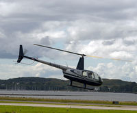 G-DAVG @ EGEO - Taking-off from Oban Airport. - by Jonathan Allen