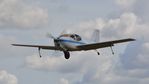 G-CCUL @ EGMJ - 43. G-CCUL arriving at a superb Little Gransden Air & Car Show, Aug. 2014.