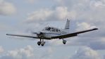 G-BEMW @ EGMJ - 43. G-BEMW arriving at a superb Little Gransden Air & Car Show, Aug. 2014. - by Eric.Fishwick