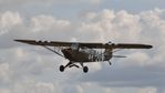 G-BECN @ EGMJ - 43. 44-80480 ('Miss Norah') arriving at a superb Little Gransden Air & Car Show, Aug. 2014.