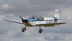 G-AZGY @ EGMJ - 43. G-AZGY arriving at a superb Little Gransden Air & Car Show, Aug. 2014.