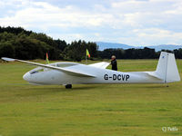 G-DCVP @ X6KR - Tow back to the hangar at Portmoak, Scotland - by Clive Pattle