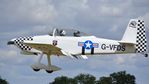 G-VFDS @ EGMJ - 41. G-VFDS (Team Raven)  arriving at a superb Little Gransden Air & Car Show, Aug. 2014.