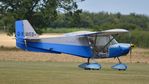 G-XWEB @ EGMJ - 2. G-XWEB arriving at a superb Little Gransden Air & Car Show, Aug. 2014. - by Eric.Fishwick