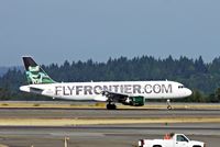 N221FR @ SEA - Bugsy the Tree Frog,warts and all