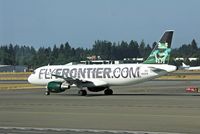 N221FR @ SEA - Bugsy the Tree Frog in Seattle - by metricbolt