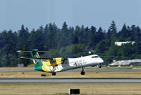 N443QX @ SEA - Univ.of Alaska Anchorage Seawolves at SEA