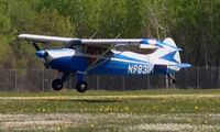 N9831M @ KCLI - Maule N9831m landing at KCLI - by Joel