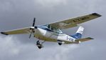 G-AYWD @ EGMJ - 44. G-AYWD arriving at a superb Little Gransden Air & Car Show, Aug. 2014.