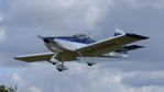 G-GNRV @ EGMJ - 43. G-GNRV arriving at a superb Little Gransden Air & Car Show, Aug. 2014.