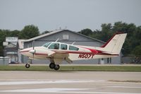 N507T @ KOSH - Beech B55 - by Mark Pasqualino