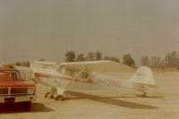 N43961 @ LVK - 961 at the Livermore airport after purchase in 1973.It had been sitting for (see tires) many years. 
