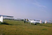 N2049H - 49H at the old Livermore (in town) airport in Feb 1964. This airport was soon closed.