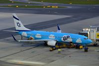 4X-EKU @ LOWW - UP! visits Vienna!