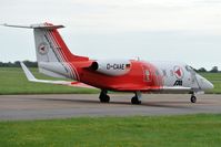 D-CAAE @ EGSH - Air Ambulance Leaving. - by keithnewsome
