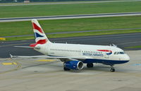 G-EUPU @ EDDL - British Airways, is taxiing to the gate at Düsseldorf Int'l(EDDL) - by A. Gendorf