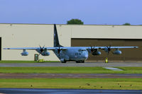 166472 @ EGVA - MCAS Cherry Point NC based, United States Marine Corps, KC-130J, call-sign Otis 81, seen at RAF Fairford after refuelling 4x Ospreys.