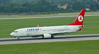 TC-JFE @ EDDL - Turkish Airlines, here just landed at Düsseldorf Int'l(EDDL) - by A. Gendorf