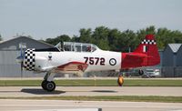 N7572 @ KOSH - North American AT-6D - by Mark Pasqualino