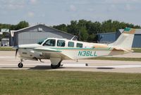 N36LL @ KOSH - Beech A36TC - by Mark Pasqualino
