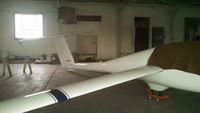 N414KR @ KMUT - Sitting inside - by Floyd Taber