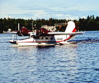 N644R @ LHD - Lake Hood Anchorage 9.8.89 - by leo larsen