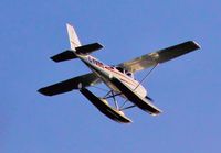 C-FXDO @ CNR6 - Flying over Carleton Place heading for Mississippi Lake for a landing. - by Dirk Fierens