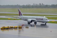 A7-BCL @ LOWW - Inaugural flight - by David Pauritsch
