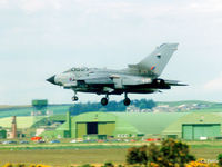 ZA608 @ EGQS - Scanned from print, ZA608 when coded TK (not displayed at the time this photo was taken) with 15 R Sqn RAF at Lossiemouth. - by Clive Pattle