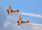N5057V @ EGKA - The Breitling Team not hanging about at the superb 25th Anniversary RAFA Shoreham Airshow.