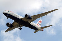 G-ZBJE @ EGLL - Boeing 787-8 Dreamliner [38612] (British Airways) Home~G 03/08/2014. On approach 27R.