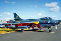 J-4025 @ EGVA - Hawker Hunter F.58 [41H/697394] (Swiss Air Force) RAF Fairford~G 22/07/1995 - by Ray Barber