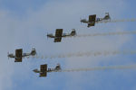 G-CIBM @ EGMJ - Team Raven at the Little Gransden Airshow 2014 - by Chris Hall