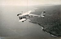 EC-AAY - Over Fernando Poo (now Malabo), between 1945 & 1950 - by Antonio Fernandes-Goula Lópes