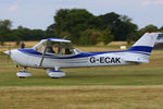 G-ECAK @ EGMJ - at the Little Gransden Airshow 2014 - by Chris Hall