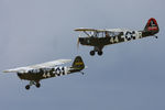 G-BECN @ EGMJ - in formation with G-BMKC at the Little Gransden Airshow 2014 - by Chris Hall