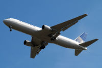 N641UA @ EGLL - Boeing 767-322ER [25091] (United Airlines) Home~G 03/08/2014. On approach 27R.