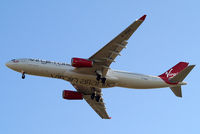 G-VSXY @ EGLL - Airbus A330-343X [1195] (Virgin Atlantic) Home~G 08/06/2014. On approach 27R.
